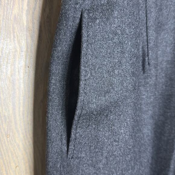 Vintage NWT Umberto Ginocchietti Women's Dark Charcoal Maxi Skirt - Picture 4 of 7